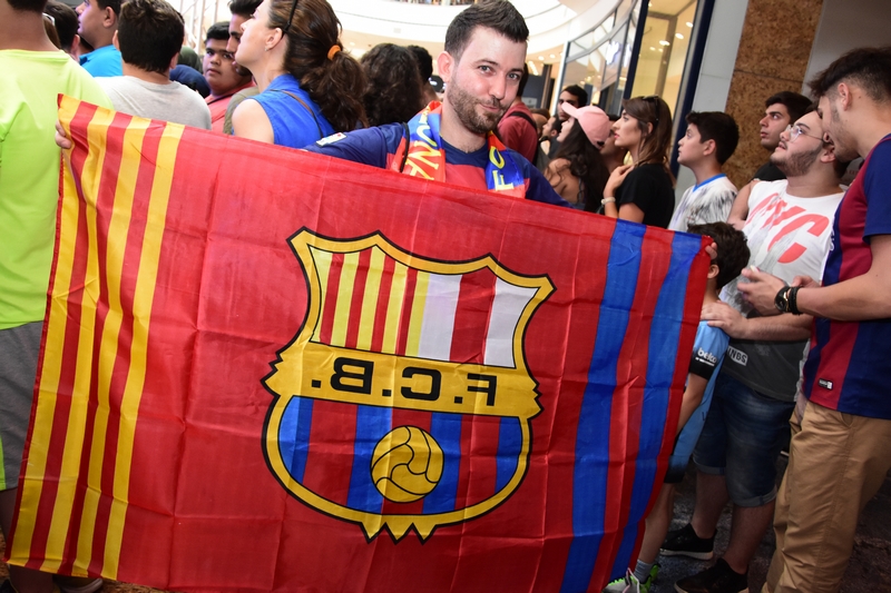 Gerard Pique,Sergio Busquets & Jordi Alba at CCBe